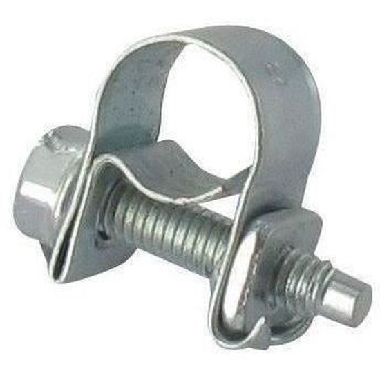 Collier De Serrage Aluminium - Trou Central 8 Mm - Pour Arbre Ou Axe - Fixation Mécanique Universelle