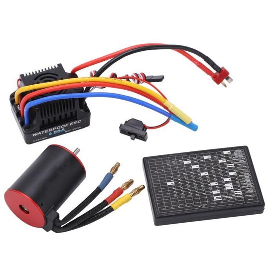 Lot De 6 Câbles D’extension ESC 30cm – Fiches Banane 3,5mm, Fil 16AWG – Pour Voiture/bateau RC