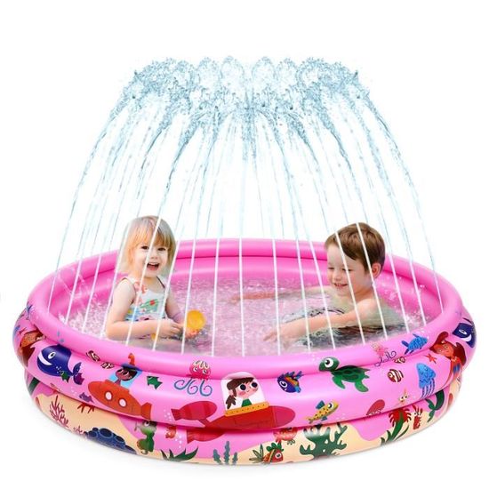 Piscine Plage PVC Piscine Gonflable Enfant 90cm - Pataugeoire Jeu D'Eau, Portable - Pour Plage, Jardin Pataugeoire Gonflable 90cm Jeu Plein Air Piscine Plage PVC Piscine Gonflable Enfant 90cm - Pataugeoire Jeu D'Eau, Portable - Pour Plage, Jardin Pataugeoire Gonflable 90cm Jeu Plein Air