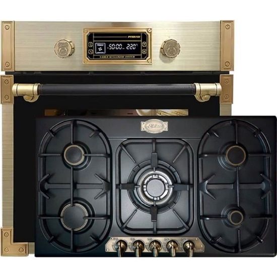 Kaiser Four Set EH 6427 AD+KG 9325 Em, Retro Pyrolyse four encastrable ...