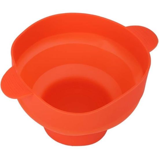Machine à Popcorn En Silicone Pour Micro-ondes - Bol Pliable, Lavable Au Lave-Vaisselle - Snack Facile Et Sain