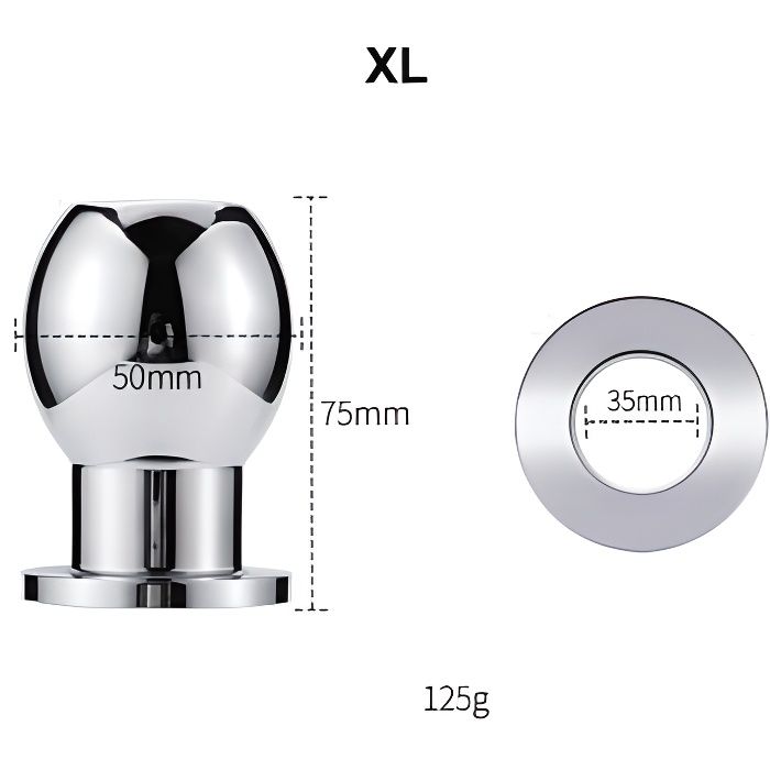 Écarteur Anal Plug Extender En Métal - LOVE AND VIBES - Neuf Pour Unisexe
