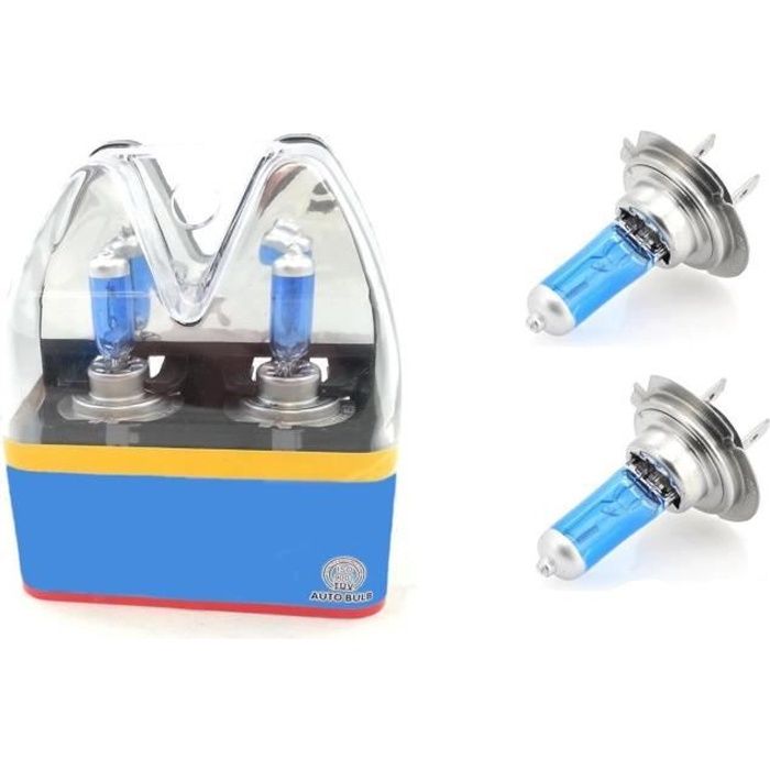 2 X H7 HID AMPOULE Xénon Halogène LAMPE 100W 6000K 12V Blanc Voiture