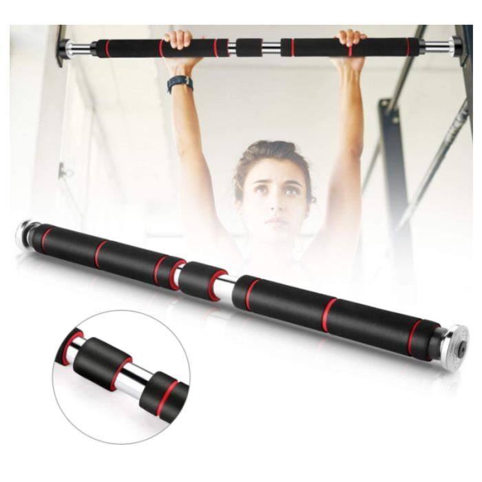 Barre de Traction sans Fixation, - Barre de Traction en Acier Robuste Chargeable jusqu'à 100 kg-