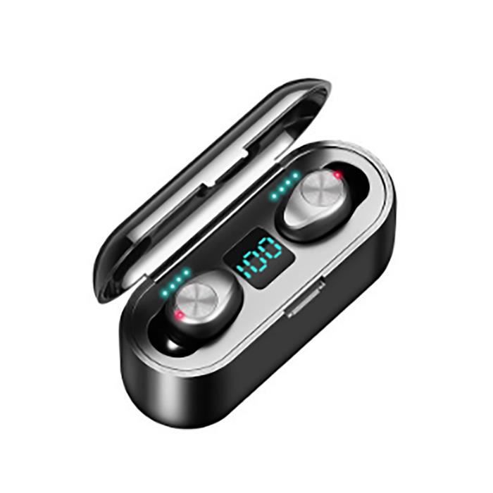 Écouteurs Amoi F9 Bluetooth Binaural ultra petits mini-écouteurs invisibles