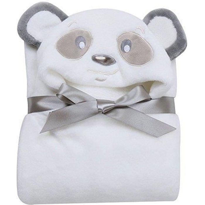 Panda par Frenchie Mini Couture Extra Large 100x75 cm absorbant serviette /à capuche