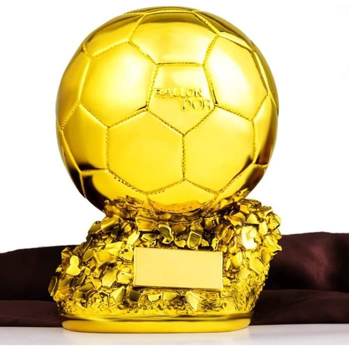 Statues Trophée d'or, Copie Trophée de la Coupe d'europe, Ballon de Football en Or Résine, Libre sur Mesure Imprimable,284