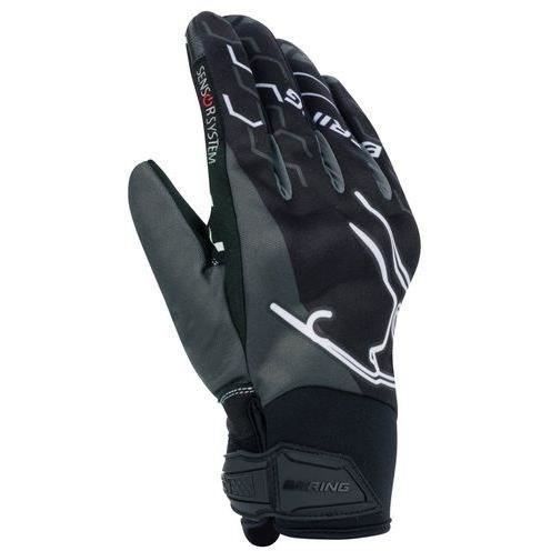 Bering gants moto Walshe noir gris