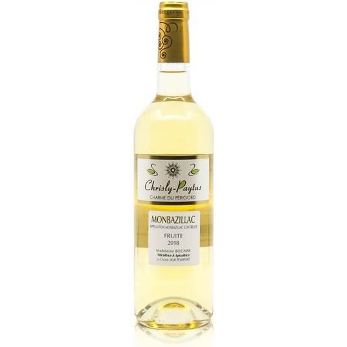 Chrisly Paytus Monbazillac 2018 75cl
