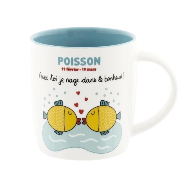 MUG HOROSCOPE DLP POISSON