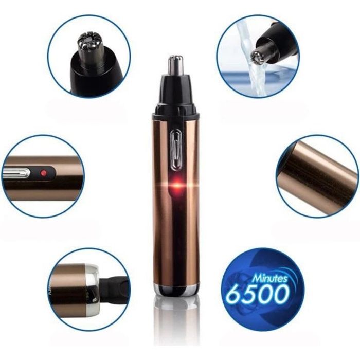 Tondeuse Nez Rasoir homme femme Rechargeable