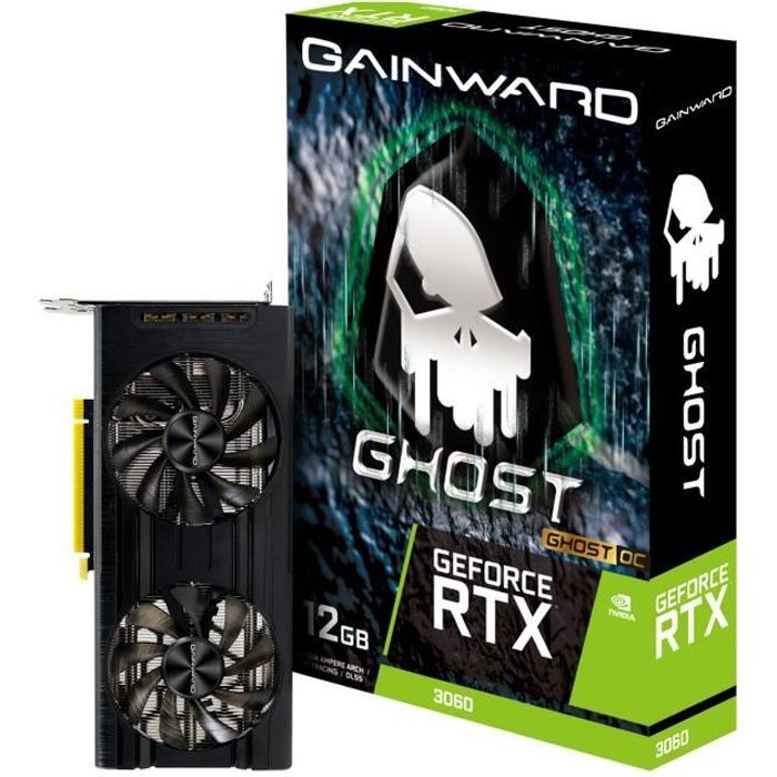 Carte Graphique Nvidia Gainward GeForce RTX 3060 Ghost OC 12Go