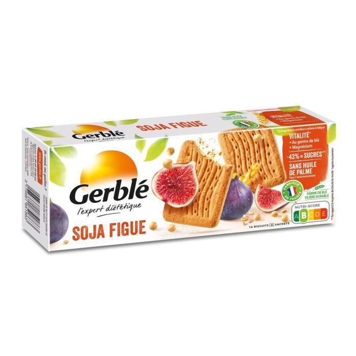 Biscuits soja figue 270 g Gerblé