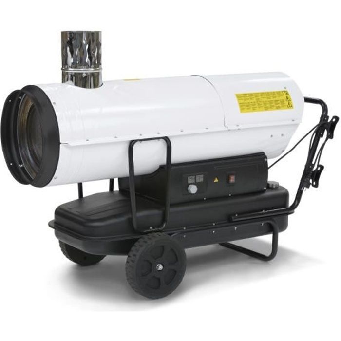 Canon à chaleur fioul indirect 60 kW Trotec IDE 60