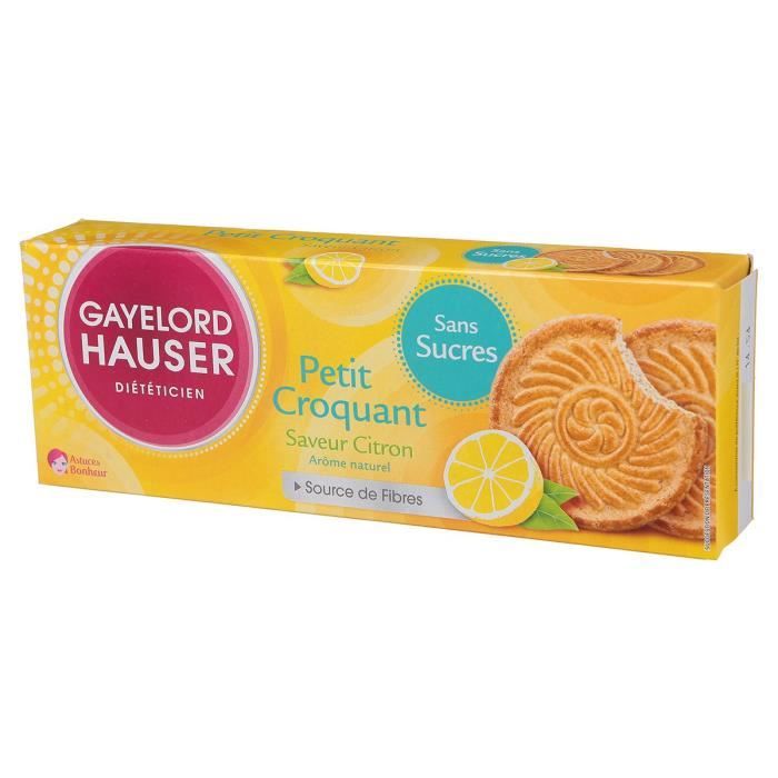 Croquant citron Sans gluten 120g