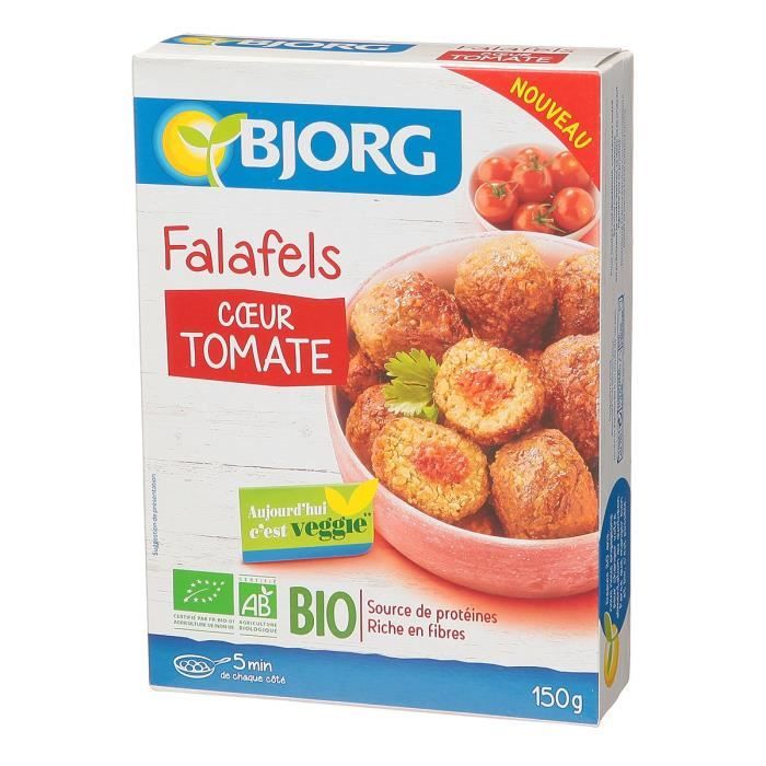 BJORG Falafels coeur tomate - 150 g