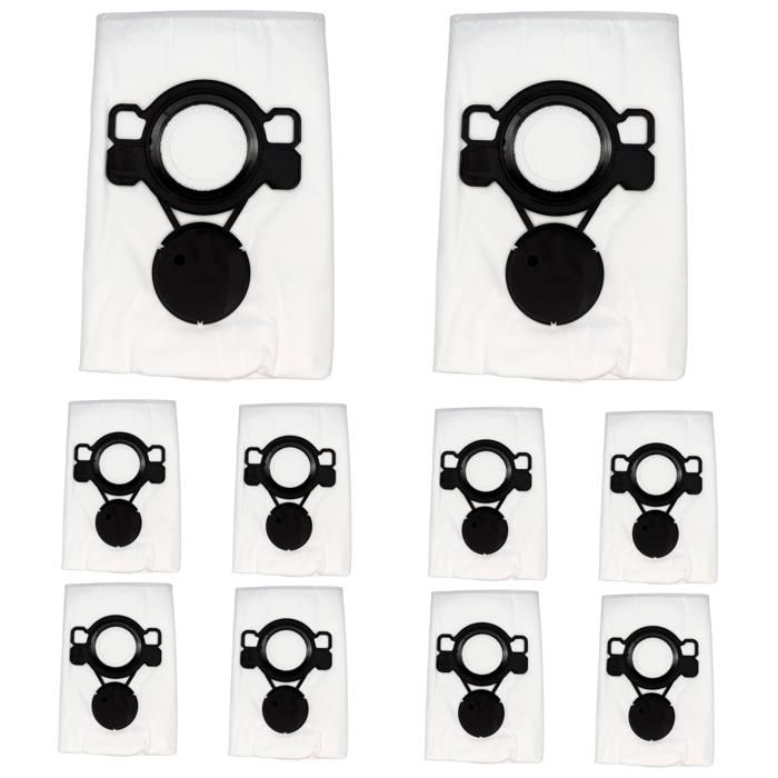 Sac aspirateur - Makita - P-72899 - Lot de 10 - Compatible VC2000L VC2010L - Mixte