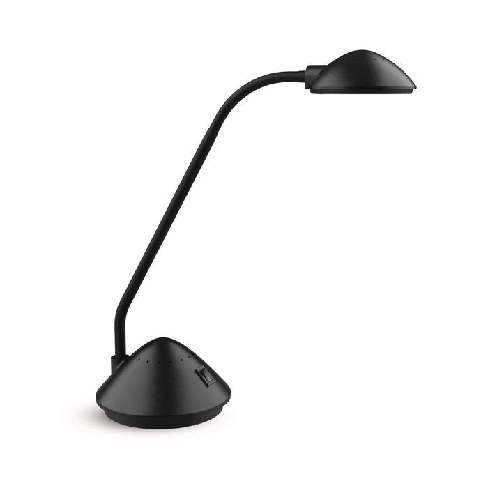 MAULarc Lampe de bureau LED - pied - noir - 1 pièce - 29 x 13 5 x 38 cm - MAUL