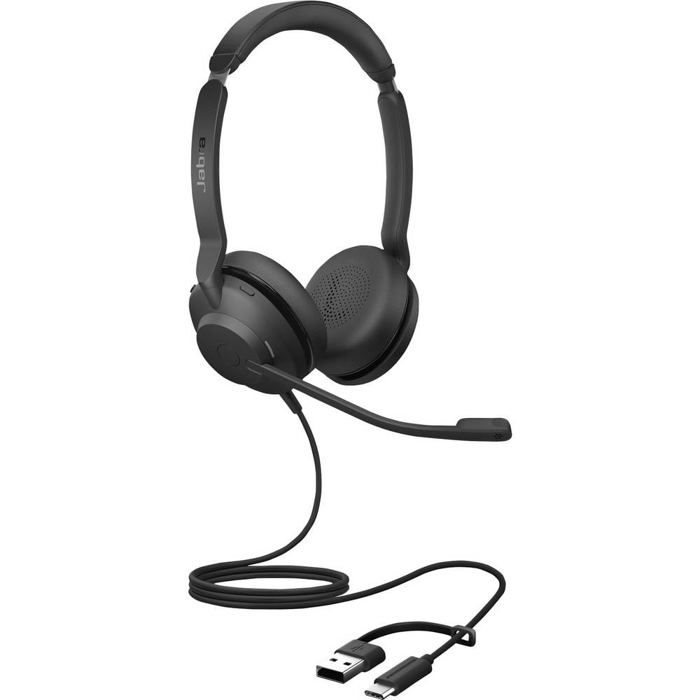 Jabra Evolve2 30 SE Micro casque supra auriculaire filaire Stereo Suppression du bruit du microphone Noise Cancel