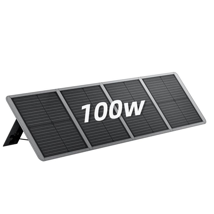 Panneau solaire pliable - AFERIY - 100W - Monocristallin ~23% - Revêtement ETFE - IP65
