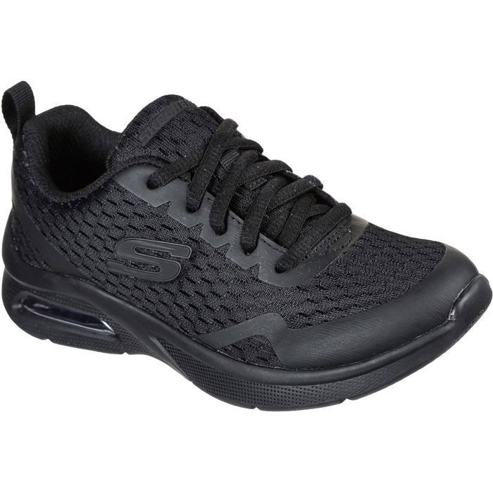 Chaussures de Sport - SKECHERS - Microspec Max - Polyester Noir - Garçon - Semelle à Air Chaussures de Sport - SKECHERS - Microspec Max - Polyester Noir - Garçon - Semelle à Air