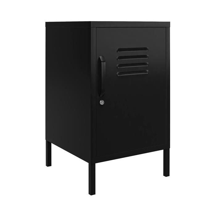 Mission District - Table Dappoint Avec 1 Porte En Métal Noir Mission District - Table Dappoint Avec 1 Porte En Métal Noir
