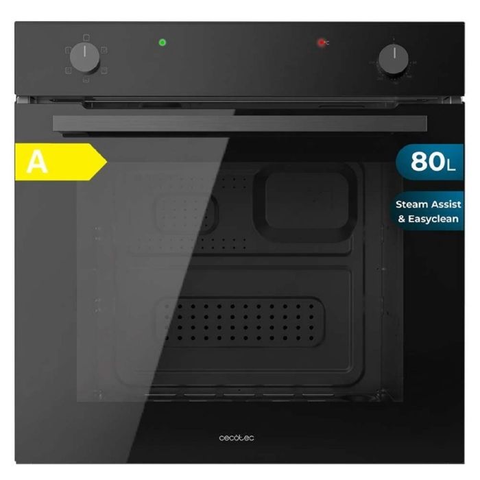 Cecotec Four Conventionnel 80L Bolero Hexa C126410 Glass Black A Cecotec Four Conventionnel 80L Bolero Hexa C126410 Glass Black A