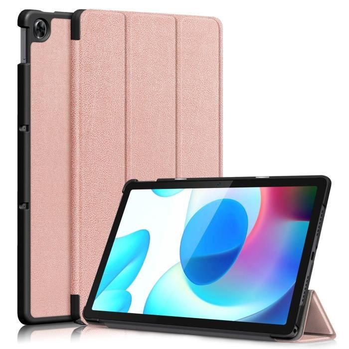 KST or rose Tablette OPPO Étui pour tablette Realme Pad 2021, housse de  protection Folio Ultra-mince - Cdiscount Informatique