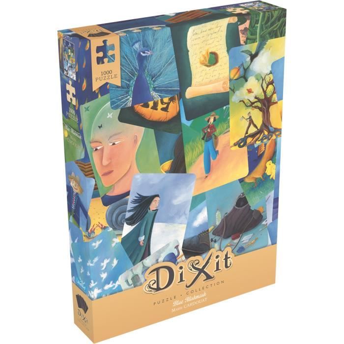 Puzzle Dixit 1000p B. Mishmash - Asmodee - Dessins animés et BD - Adulte - Bleu