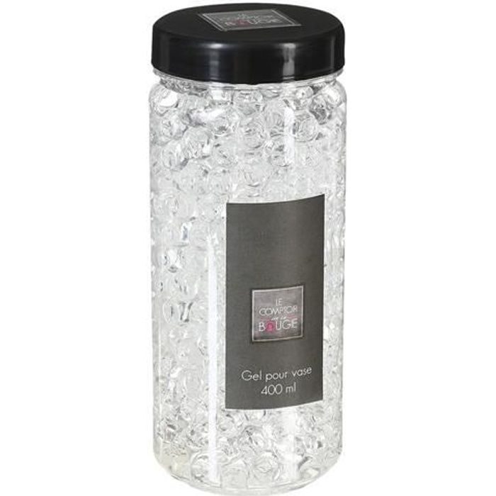 Gel pour vase Crystal 400 ml. Transparent Cdiscount Maison