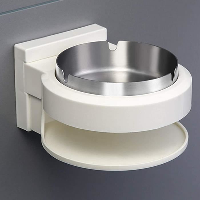 Cendrier Mural Extérieur WONDAY - Acier Inoxydable 1.6L Avec Serrure