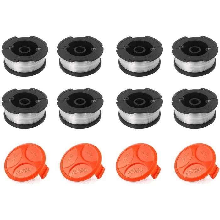 Capuchon De Bobine Pour Débroussailleuse Black & Decker - Pièce De Rechange Facile à Monter Sans Outil