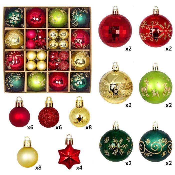 LOT DECORATION DE NOEL vintage photophore boules EUR 7,00 - FR