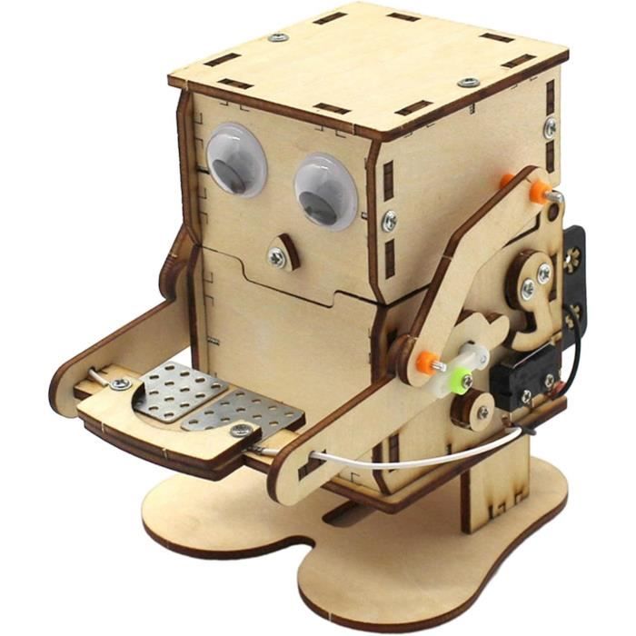 Perfeclan – Maquette D’ascenseur En Bois à Monter Soi-même – Kit éducatif De Physique – Dimensions Finies 12x12x58 Cm – Dès 8 Ans