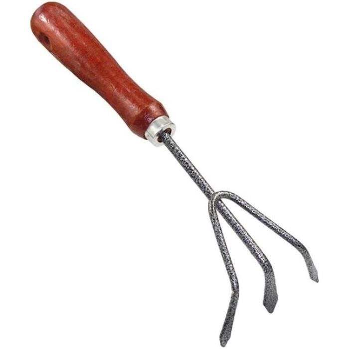 Râteau Désherbeur Manuel Double Face Détachable – Outil Pro Pour Jardin, Pelouse Et Aménagement Paysager