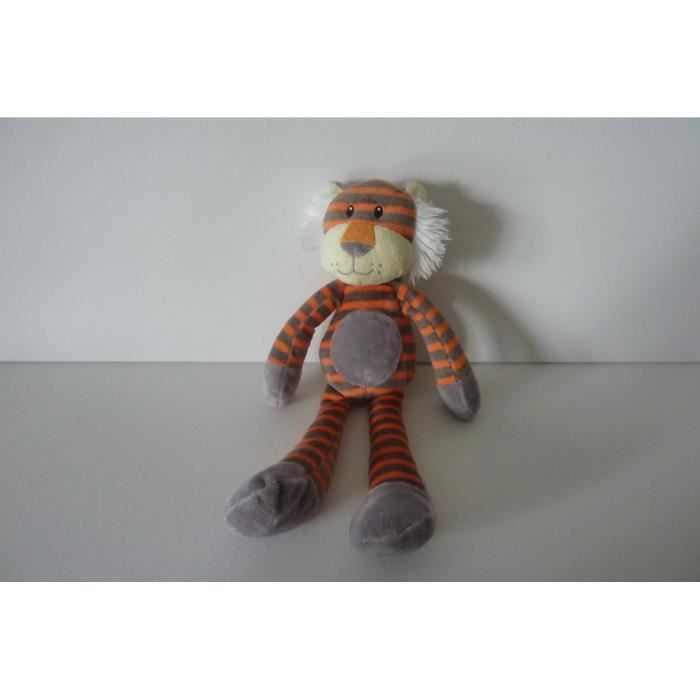 Doudou Tigre Peluche Carrefour Cdiscount Puericulture Eveil Bebe