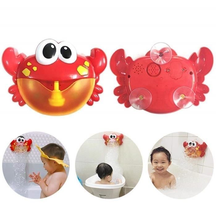 Bebe Bain Bulle Jouet Bubble Crab Bubble Blower Machine A Bulles Bubble Maker Avec Nursery Rhyme Baignoire Jouets Pour Bebe Bebe Enf Achat Vente Baignoire 2009303059478 Soldes Sur Cdiscount