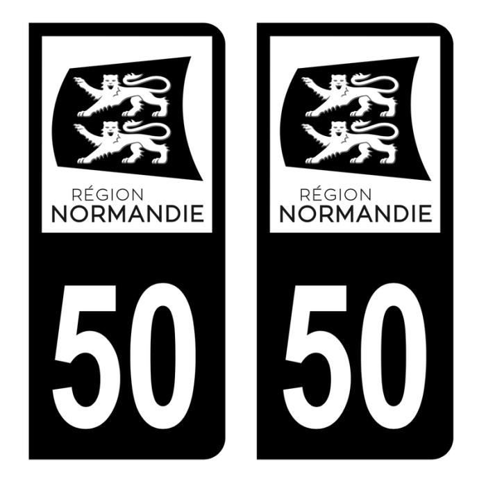 Lot De 4 Autocollants Plaque Immatriculation Département 47 (Lot-et-Garonne) - Dimensions 45x100 Mm - Fabriqué En France