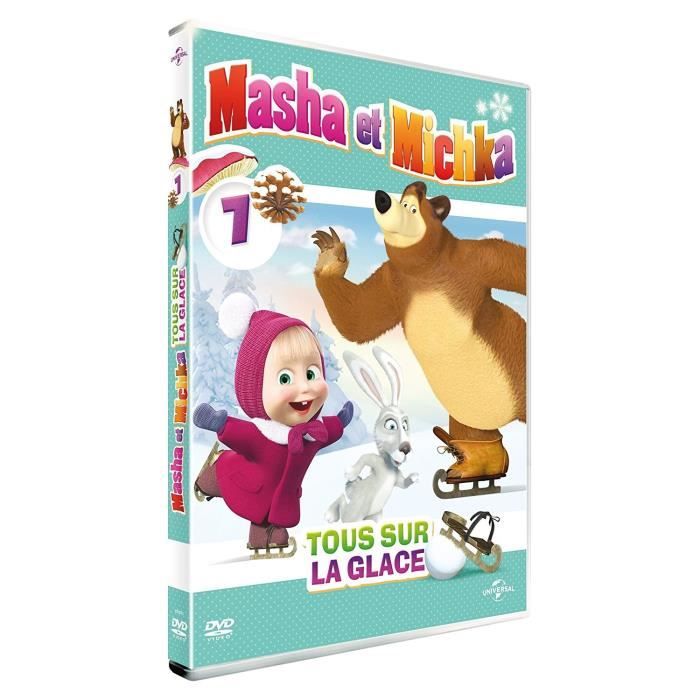 Masha Et Michka Tous Sur La Glace DVD - Masha Et Michka, Vol. 7 : Tous Sur La Glace - Cdiscount DVD