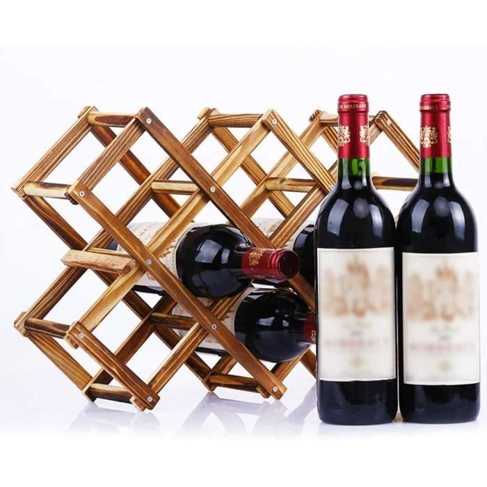 Étagère à Vin Murale En Métal Noir – Porte-verres Suspendu Pour 6 Verres – Pour Cuisine, Bar, Cave – Installation Facile - 4