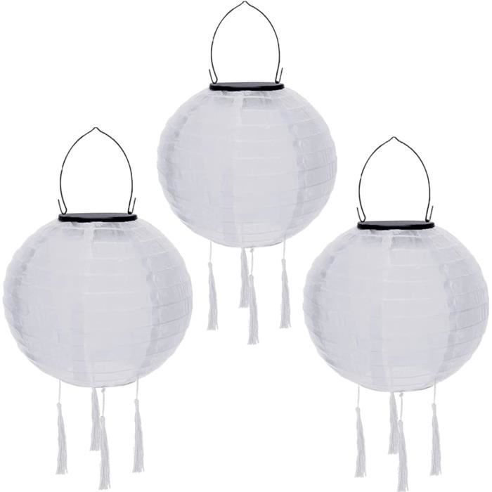 Décoration Solaire Rétro Lot De 4 Lanternes Solaires Extérieur JOYCREATOR - IP65 Résistantes Aux Intempéries - Design Rétro Vert Et Doré Lanterne Ip65