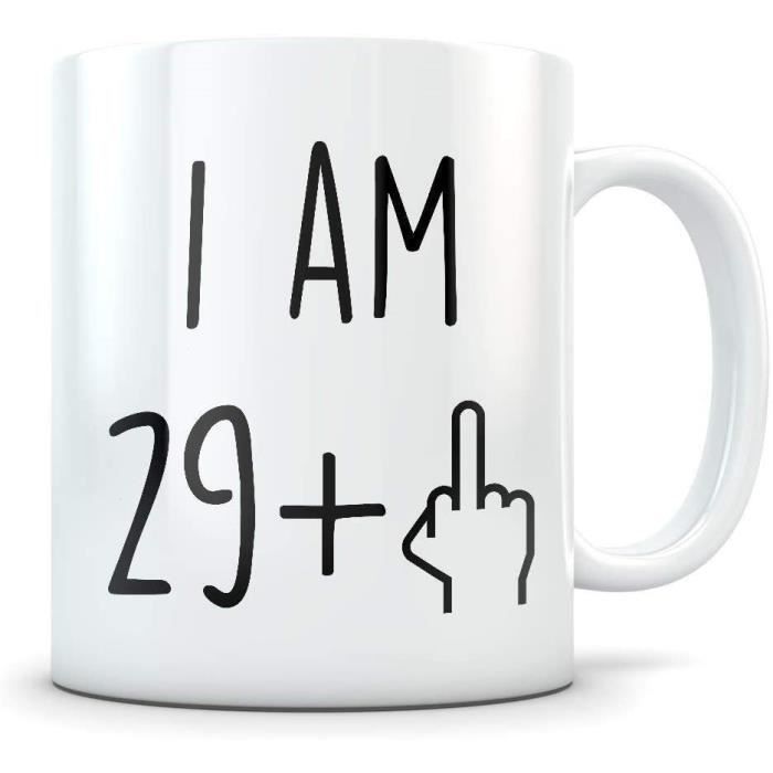 Tasse A Cafe De 325 Ml Cadeau Amusant Pour 30eme Anniversaire Pour Homme Et Femme Pour Un Anniversaire De 30 Ans Idee De 1710 Cdiscount Maison