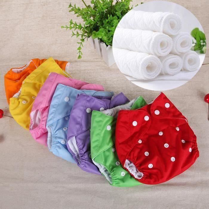 Culottes D'Apprentissage Lavables - Lot De 3 - Coton Bio - Absorbantes - Pour Bébé En Phase Propreté - 6