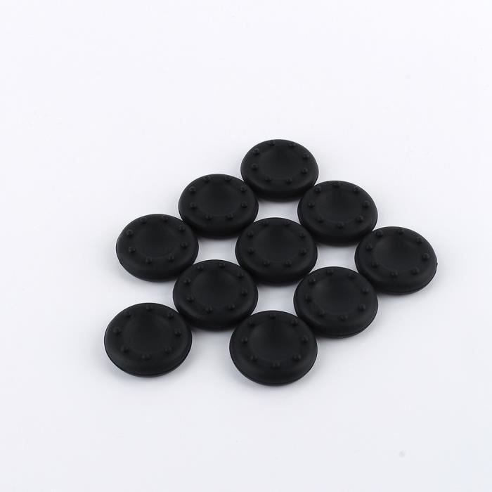 LANG Couverture de joystick capuchon de poignée de manette pour Xbox 360 ONE Noir