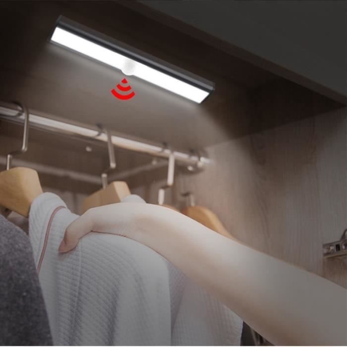 Lumière LED De Coffre Rechargeable Avec Détecteur - Éclairage Automatique Pour Voiture, Camion, Bagagerie