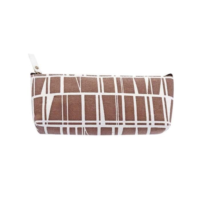 Trousse à Stylo,Sac à Stylos Et Crayons Multi-fentes En Velours Côtelé,pochette De Rangement De