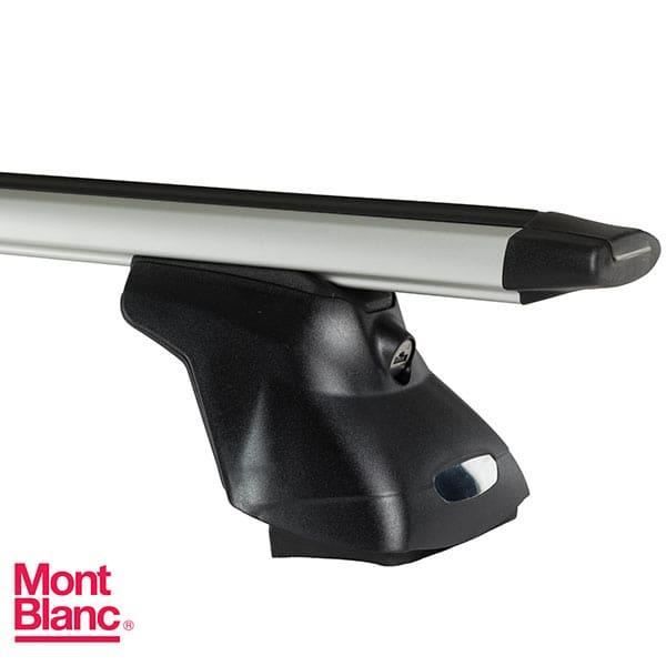 Barres De Toit Aluminium Gris Pour Audi Q5 (8R) 2009-2017 - Fixation Crochet, Charge Max 75 Kg En Roulant