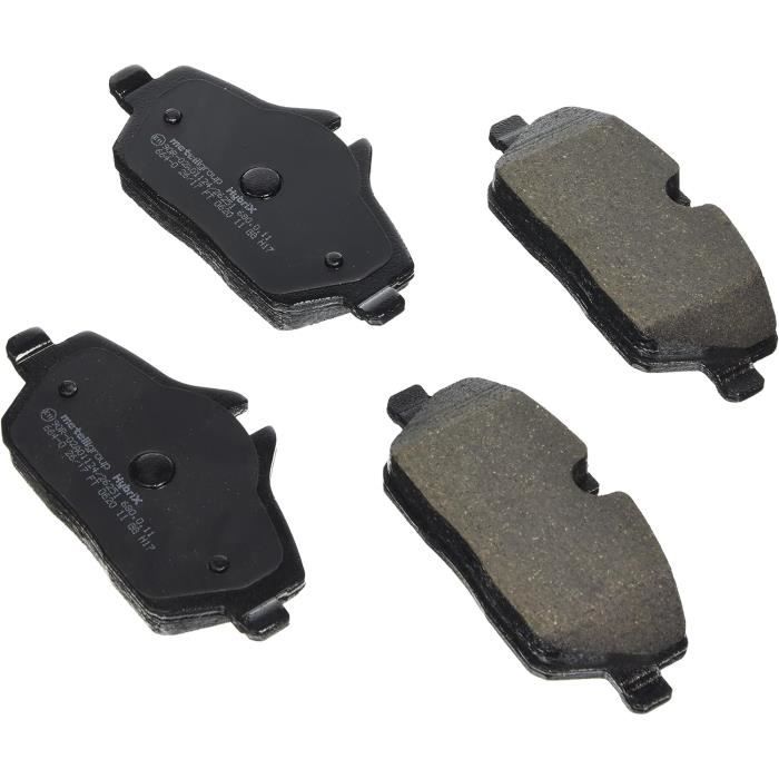 Plaquettes De Frein Bosch BP2547 - Jeu De 4 Plaquettes, Certification ECE-R90 - Qualité équipement D'origine