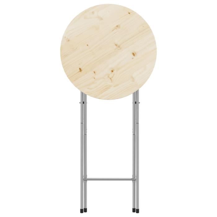 YOUNTHYE Lot de 4 pieds de table pliables de 15 cm - Noir - Pieds de