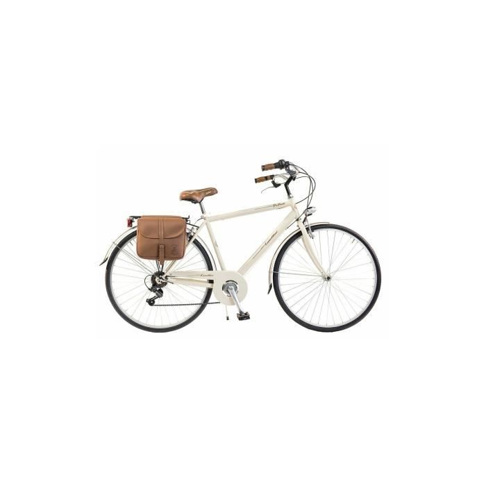 Vélo de Ville Retro Via Veneto by Canellini Acier Homme Beige - 54